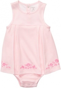 Carter's Girls 3M-24M 1-Piece Gingham Sunsuit (3M) Carter's Girls 3M-24M 1-Piece Gingham Sunsuit (3M)