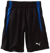 Puma Boys 8-20 Curve Short, Black, Large Puma Boys 8-20 Curve Short, Black, Large