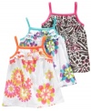 Easy style and vibrant colors make this tank from Carter's the perfect warm-weather wear.