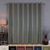 Wide Width Grommet Top Thermal Blackout Curtain 100W X 95L Panel - Olive - BWW - GT