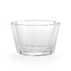 This sophisticated Ralph Lauren nut bowl exudes timeless style in hand-blown crystal with a gleaming beveled silhouette. The hand-cut upper lip gracefully tapers to the base for weight and balance.