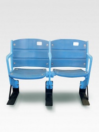 Take a seat in history with an authentic pair of seats from the original Yankee Stadium in the Bronx. Salvaged following the final game of the 2008 season, these seats are the most talked about, sought after collectibles on the sports market, and arrive with a signed Yankees collectible and an official letter of authenticity.