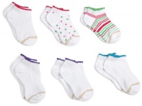 Gold Toe Girls 7-16 6 Pack Romp Liner socks Gold Toe Girls 7-16 6 Pack Romp Liner socks