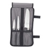 Mercer Cutlery Genesis 4-Piece Forged Starter Set, Steel/Black