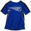 Puma - Kids Boys 2-7 Little Speed Performance Tee, Blue, 6