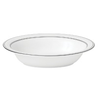 Sparkling platinum and mica accent this decidedly contemporary Vera Wang vegetable bowl, lending a look that's fresh and dimensional. Sparkling platinum and mica accent this decidedly contemporary Vera Wang vegetable bowl, lending a look that's fresh and dimensional.