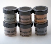 Indian Spice Set, 6 Gourmet Spices in Jars Indian Spice Set, 6 Gourmet Spices in Jars