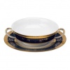 Philippe Deshoulieres Orsay Cobalt Cream Soup Saucer