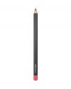 A pencil designed for shaping, lining or filling in the lip. Lip Pencils have a smooth, creamy texture that is perfect for lining the lips or filling them in. They are long-lasting and available in a wide selection of colors that each work well with many different lipstick shades. The color of Lip Pencils is protected by Vitamin E, which acts as an anti-oxidant, and they contain emollients that moisturize the lips. Lip Pencils can be worn alone, with Lipstick, or Lipglass.