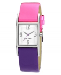 Try on a little arm candy with this vibrant watch from Nine West. Try on a little arm candy with this vibrant watch from Nine West.