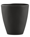 Find stylish versatility in the organic shape and matte-glazed finish of the Casual Luxe mug from Donna Karan by Lenox. Durable stoneware in modern black is an ideal host for everyday meals and a natural go-to for entertaining.