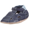 Robeez Soft Soles Sandal Crib Shoe (Infant/Toddler),Navy,0-6 Months (1-2 M US Infant)