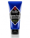 Supreme Cream Triple Cushion Shave Lather. The ultimate rich lather shave cream. The luxurious, creamy lather lifts whiskers up, away from the skin, for a smooth, ultra-close shave. Triple Cushion technology, with three protective hydrating layers, allows the razor to glide close to skin while offering a cushion of protection against razor burn irritation, nicks and cuts. Can be used with or without a brush. 3 oz. 