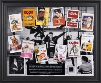 Elvis In Hollywood Framed Presentation - 22.25 x 26.75 Elvis In Hollywood Framed Presentation - 22.25 x 26.75
