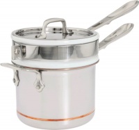 All Clad Copper Core Porcelain Double Boiler Insert