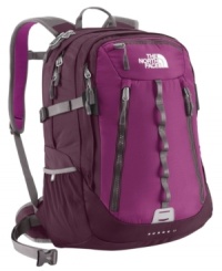 Carry it all in total comfort with this sporty backpack from The North Face. Designed with supportive shoulder straps, plenty of secure zipper pockets and an optional hip belt, it's a fantastic choice for weekends away, hauling books or all-day strolls in the city! Carry it all in total comfort with this sporty backpack from The North Face. Designed with supportive shoulder straps, plenty of secure zipper pockets and an optional hip belt, it's a fantastic choice for weekends away, hauling books or all-day strolls in the city!