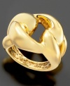 Simple yet elegant, this beautiful ring is crafted in 14k gold.