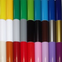 6 x 12 - 27 Sheets of Assorted Glossy Colors of Permanent Adhesive-Backed Vinyl for Craft Cutters, Punches and Vinyl Sign Cutters - Vinyl Ease V0001 6 x 12 - 27 Sheets of Assorted Glossy Colors of Permanent Adhesive-Backed Vinyl for Craft Cutters, Punches and Vinyl Sign Cutters - Vinyl Ease V0001