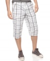 Go long! These cargo shorts from Alfani hit below the knee for standout summer style.