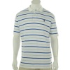 Polo Ralph Lauren Mens Classic-fit Striped Interlock, Oxford White