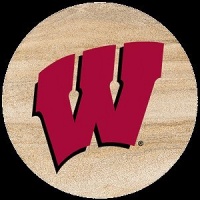 Thirstystone Natural Sandstone Set of 4 Coasters University of Wisconsin Thirstystone Natural Sandstone Set of 4 Coasters University of Wisconsin