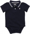 OshKosh B'Gosh Pique Polo Bodysuit - Classic Navy