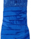 Ruby Rox Kids Girls 7-16 Taffeta Layers Sequins Dress, Royal Blue, 8
