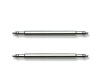 Two Stainless Steel Watchband Spring Bar Pins For Attaching Watch Band To Watches 28 mm