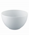 Simply smooth and modern in crisp white porcelain, the TAC 02 bowl offers a timeless balance of form and function.