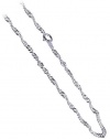 Nickel Free Italian Sterling Silver 2mm Singapore 16 inch to 24 inch Chain