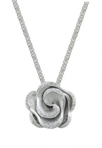 Effy Jewlery Balissima Pave Diamond Rose Pendant, .16 TCW