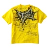 Tapout Boys 8-20 Stormed T-Shirt, Yellow, Small 8