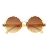 Cute Mod-era Vintage Inspired Round Circle Sunglasses