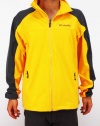 Columbia Men's Shadow Heights Shell Orange Zip Jacket Omni-Shield WM6000