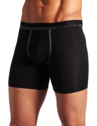 Calvin Klein Men's Micro Modal Essentials Boxer Brief, Black, X-Large Calvin Klein Men's Micro Modal Essentials Boxer Brief, Black, X-Large
