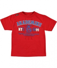 Akademiks Educated Moves T-Shirt (Sizes 8 - 20) - red, 14 - 16 Akademiks Educated Moves T-Shirt (Sizes 8 - 20) - red, 14 - 16