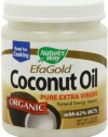 Nature's Way EfaGold. Organic, Pure Extra Virgin Coconut Oil, 32-Ounce Jar