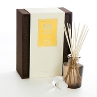 The Aquiesse diffusers use an alcohol free base for a perfume quality pure scents. This beautiful hand-blown smoke brown glass features a perfume decanter with a glass stopper. The Aquiesse diffusers use an alcohol free base for a perfume quality pure scents. This beautiful hand-blown smoke brown glass features a perfume decanter with a glass stopper.