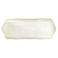 In 1821, Gien was founded for the purpose of bringing fine English earthenware manufacturing techniques to France. Pont Au Choux White is an ivory dinnerware collection with intricate inlaid design work. In 1821, Gien was founded for the purpose of bringing fine English earthenware manufacturing techniques to France. Pont Au Choux White is an ivory dinnerware collection with intricate inlaid design work.