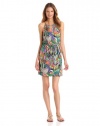 laundry BY SHELLI SEGAL Women's Print Sleeveless Chain Neck Dress