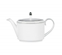 Vera Wang by Wedgwood Grosgrain 1.4-Pint Teapot Vera Wang by Wedgwood Grosgrain 1.4-Pint Teapot