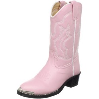 Durango Lil' Dusty Pink N Chrome Western Boot (Toddler/Little Kid) Durango Lil' Dusty Pink N Chrome Western Boot (Toddler/Little Kid)