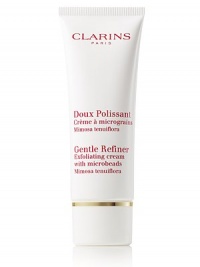 Eliminates dead cells with combination of exfoliating and refining microbeads. Exfoliating beads lift impurities; refining beads tighten pores and smooth skin texture. Allergy tested. 1.7 oz. Eliminates dead cells with combination of exfoliating and refining microbeads. Exfoliating beads lift impurities; refining beads tighten pores and smooth skin texture. Allergy tested. 1.7 oz.