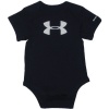 Boys’ Newborn UA Big Logo Bodysuit Tops by Under Armour 3/6 Month Combo Infant Midnight Navy