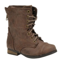 Steve Madden Tcablee Lace-Up Boot (Toddler/Little Kid),Brown,9 M US Toddler Steve Madden Tcablee Lace-Up Boot (Toddler/Little Kid),Brown,9 M US Toddler