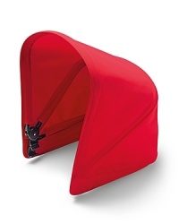 The Bugaboo breezy sun canopy for the Donkey stroller is designed to protect your child's skin and eyes from the sun's glare without being stuffy. The canvas fabric gives excellent UPF 50+ UV protection, while rear and side vents allow air flow through the stroller. Its innovative construction lets you arrange the canopy to keep your child in the shade no matter where you go for a stroll. The Bugaboo breezy sun canopy for the Donkey stroller is designed to protect your child's skin and eyes from the sun's glare without being stuffy. The canvas fabric gives excellent UPF 50+ UV protection, while rear and side vents allow air flow through the stroller. Its innovative construction lets you arrange the canopy to keep your child in the shade no matter where you go for a stroll.