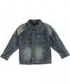 Sean John Unstoppable Jean Jacket (Sizes 2T - 4T) - blue wash, 3t