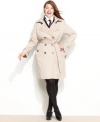 London Fog's plus size trench is a must-have for any wardrobe. It's a classic piece to have for years to come.