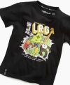 He can have a style breakthrough with this fresh LRG graphic tee. (Clearance)