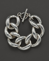 From the Glamazon Silver Collection, sterling Florentine bracelet. Designed by Ippolita. From the Glamazon Silver Collection, sterling Florentine bracelet. Designed by Ippolita.